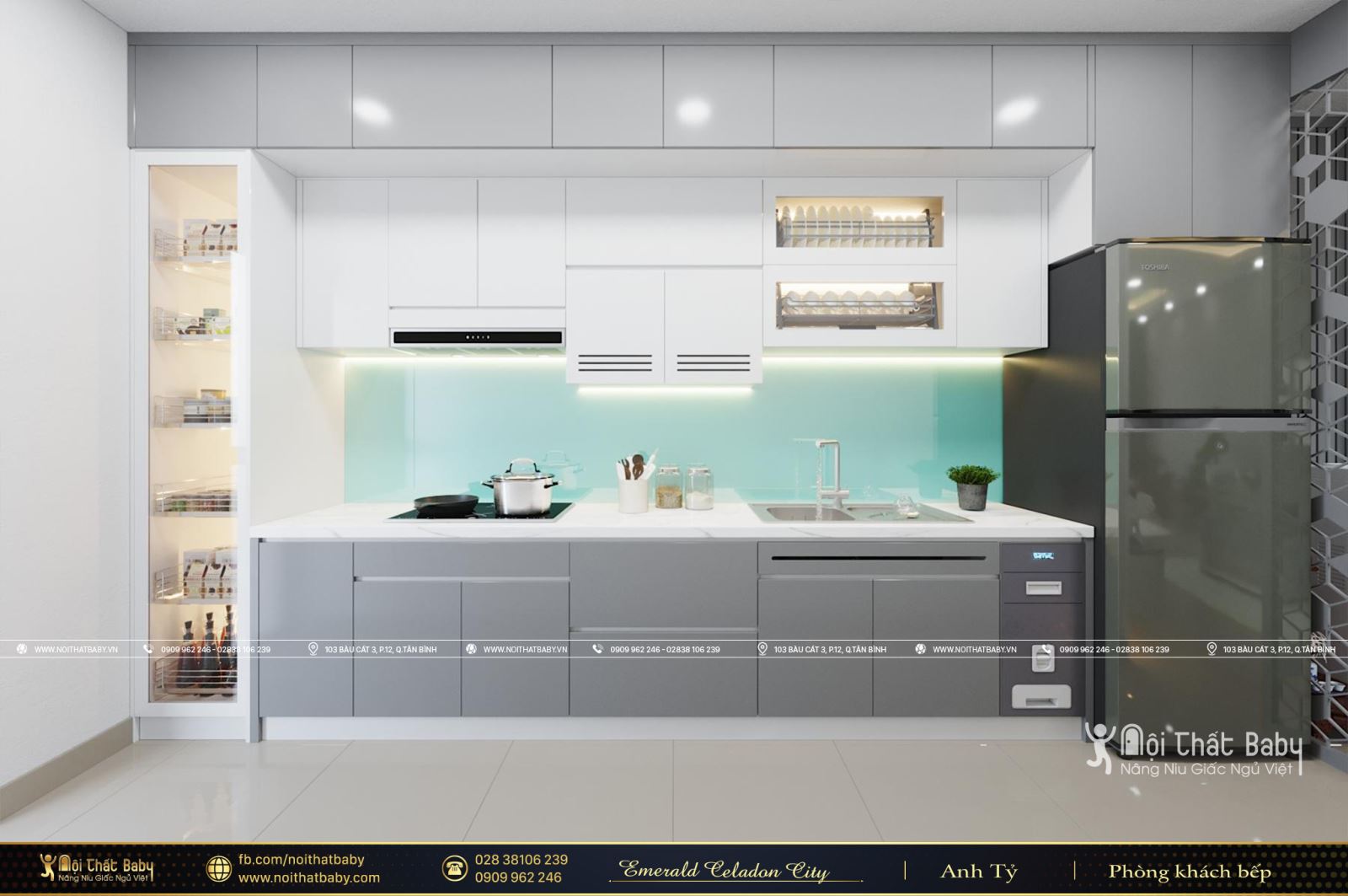 Tổng hợp các mẫu thiết kế nội thất Chung cư Emerald Celadon City