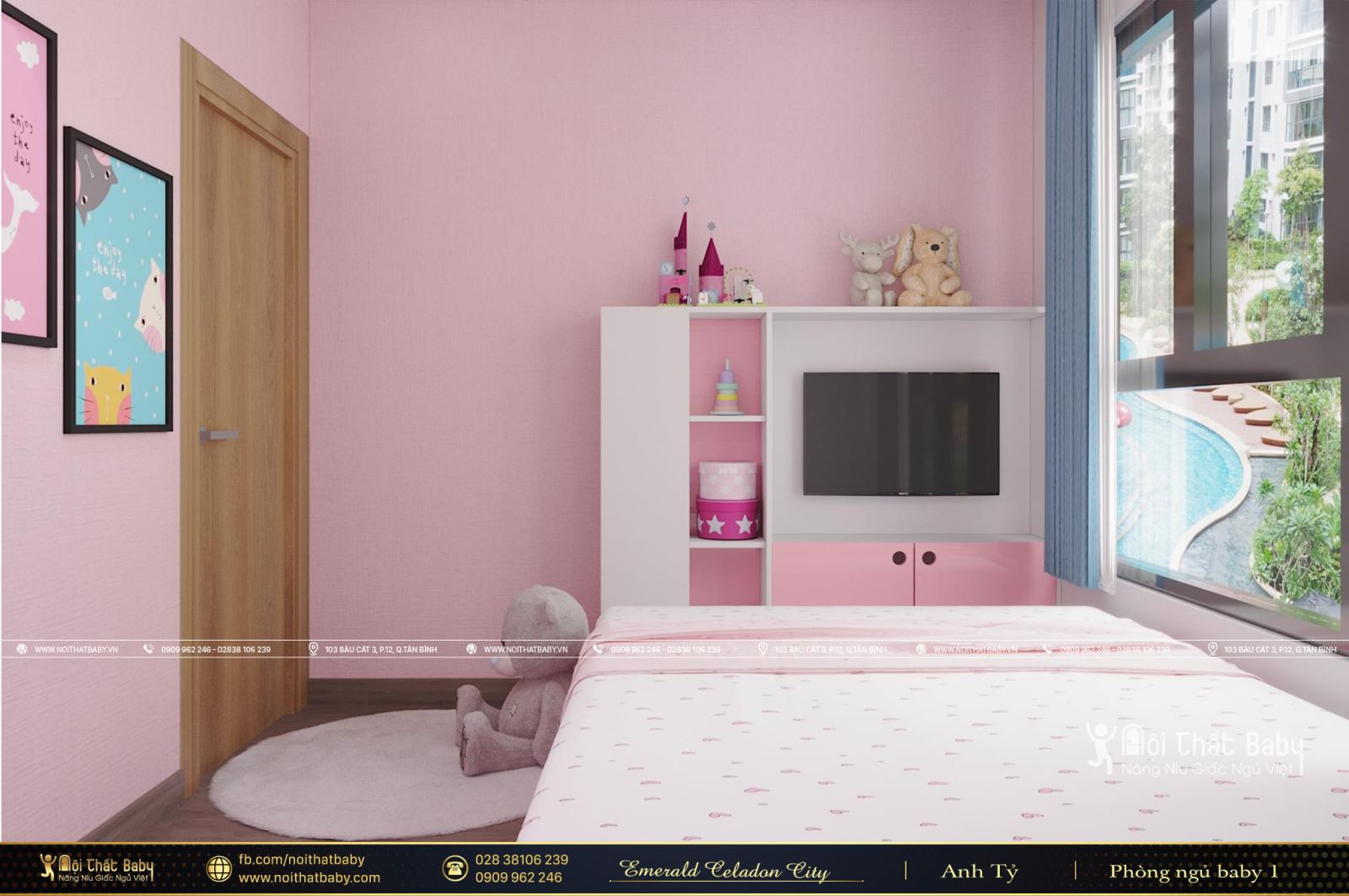 Tổng hợp các mẫu thiết kế nội thất Chung cư Emerald Celadon City