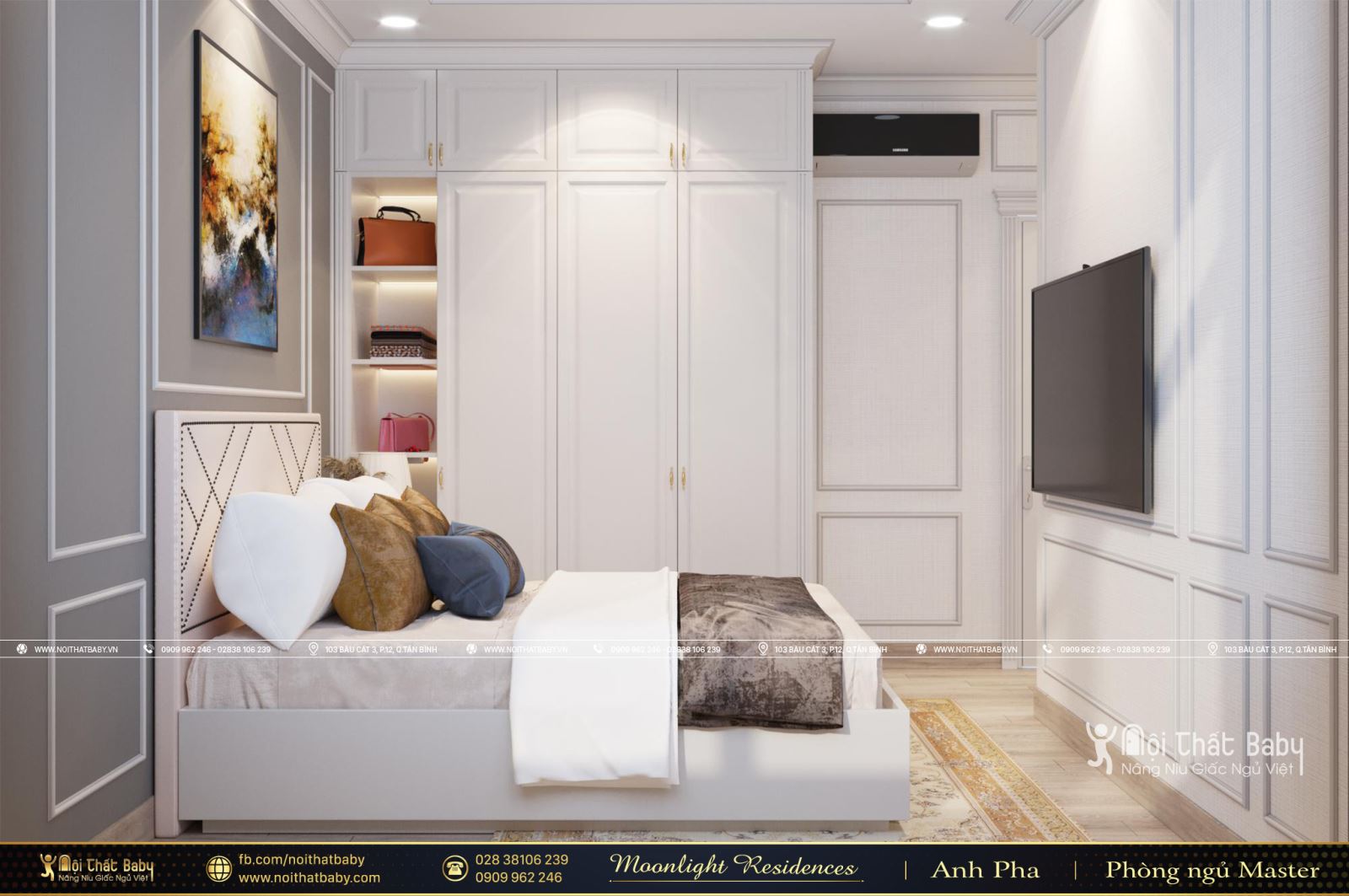 Tổng hợp các mẫu thiết kế nội thất chung cư Moonlight Residences