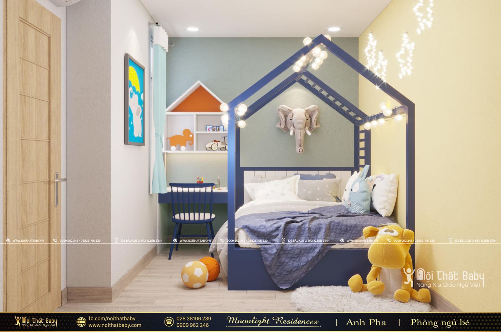 Tổng hợp các mẫu thiết kế nội thất chung cư Moonlight Residences