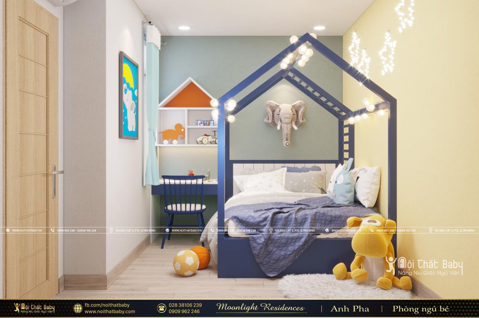 Tổng hợp các mẫu thiết kế nội thất chung cư Moonlight Residences