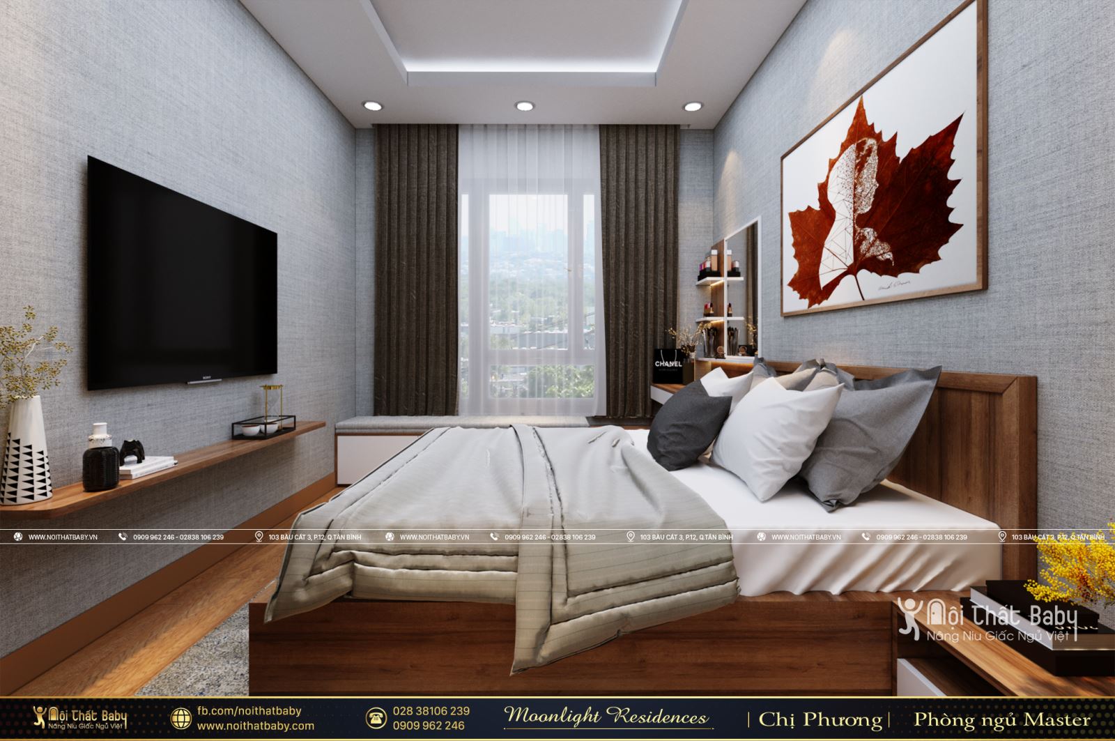 Tổng hợp các mẫu thiết kế nội thất chung cư Moonlight Residences