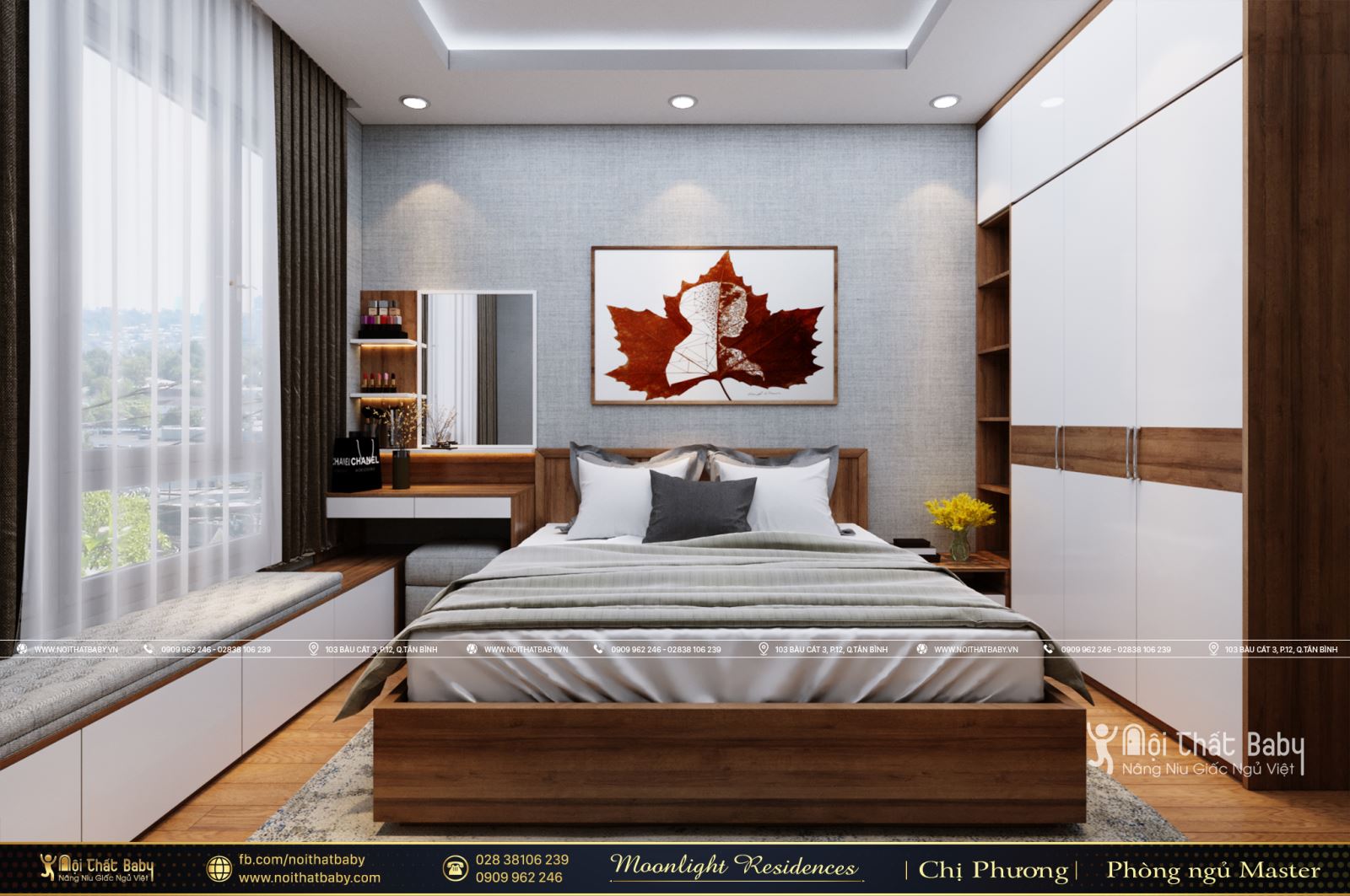 Tổng hợp các mẫu thiết kế nội thất chung cư Moonlight Residences