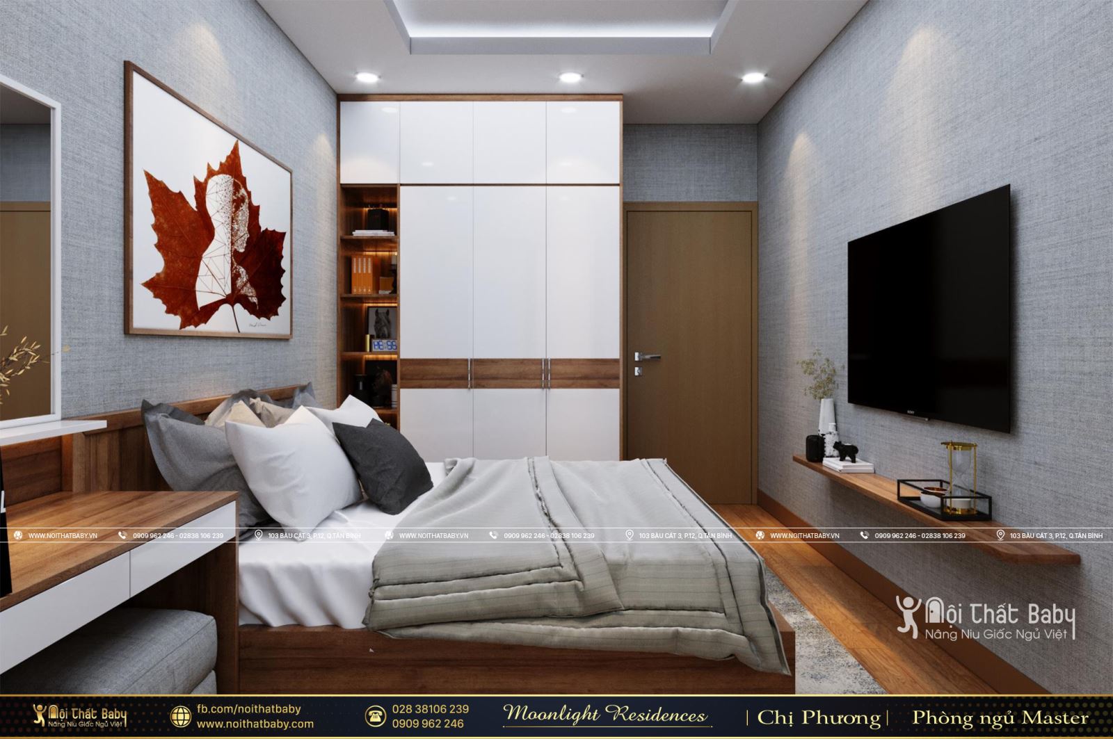 Tổng hợp các mẫu thiết kế nội thất chung cư Moonlight Residences