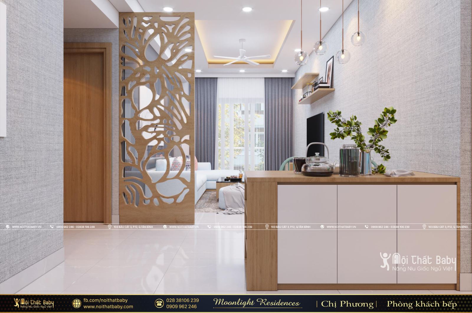 Tổng hợp các mẫu thiết kế nội thất chung cư Moonlight Residences