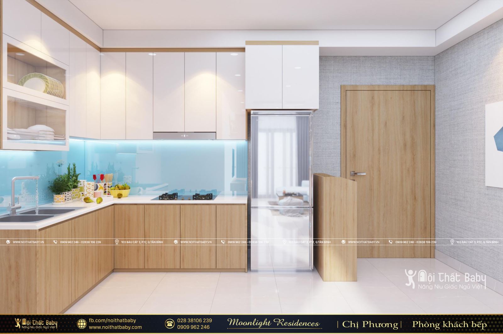 Tổng hợp các mẫu thiết kế nội thất chung cư Moonlight Residences