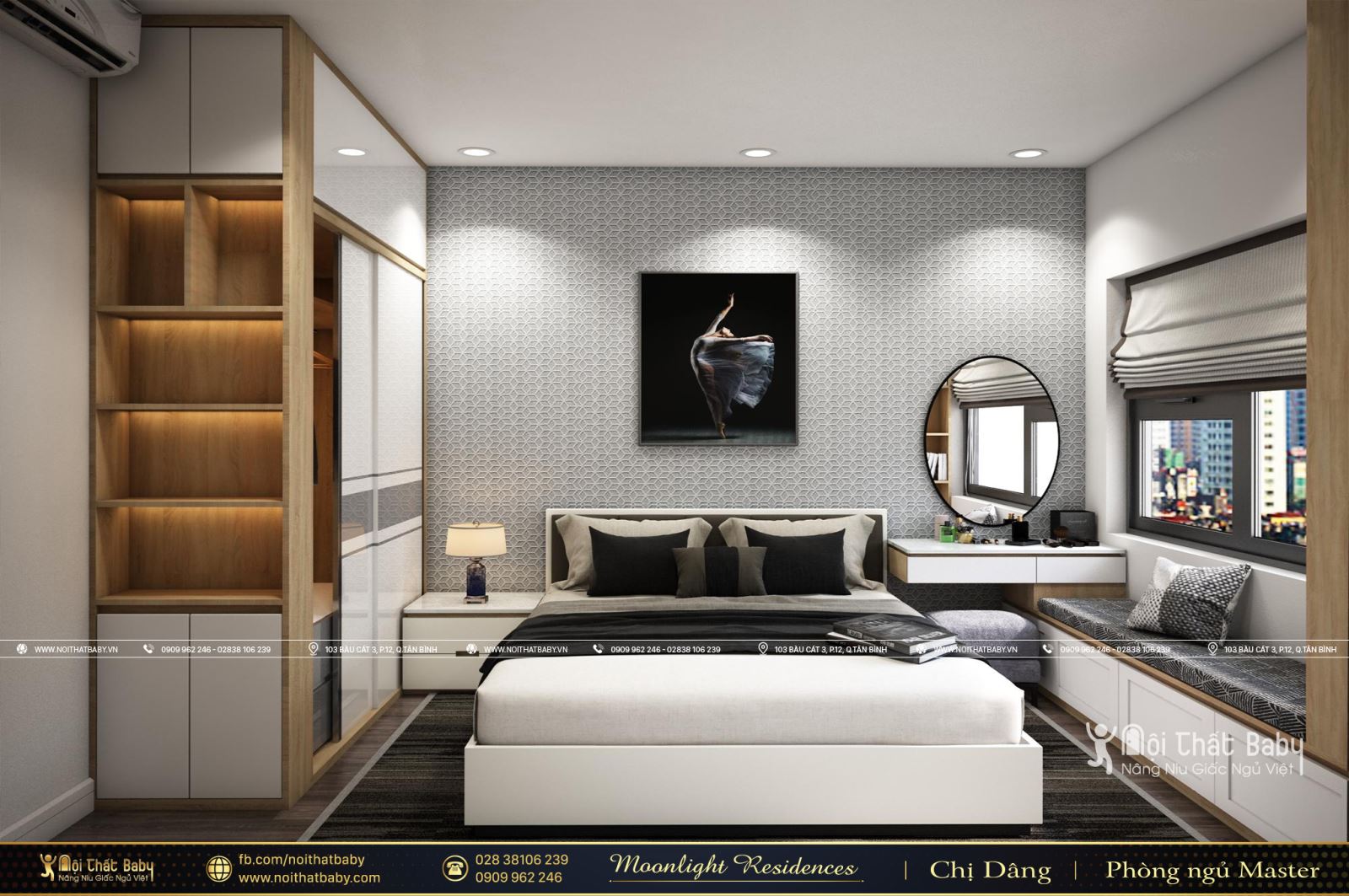 Tổng hợp các mẫu thiết kế nội thất chung cư Moonlight Residences