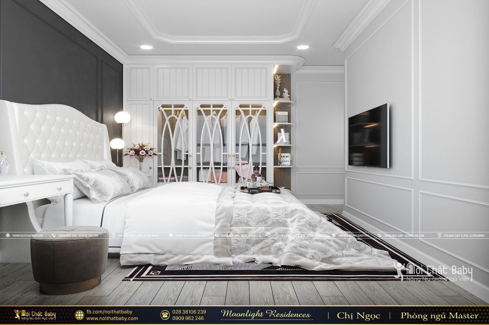 Tổng hợp các mẫu thiết kế nội thất chung cư Moonlight Residences