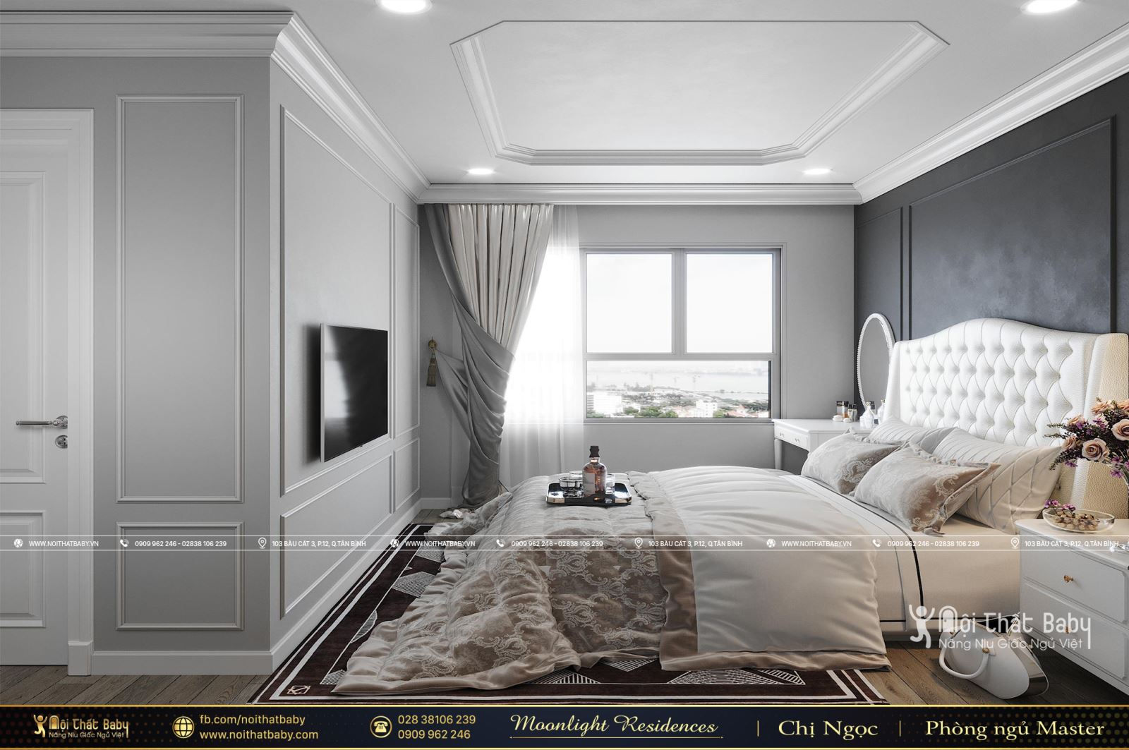 Tổng hợp các mẫu thiết kế nội thất chung cư Moonlight Residences