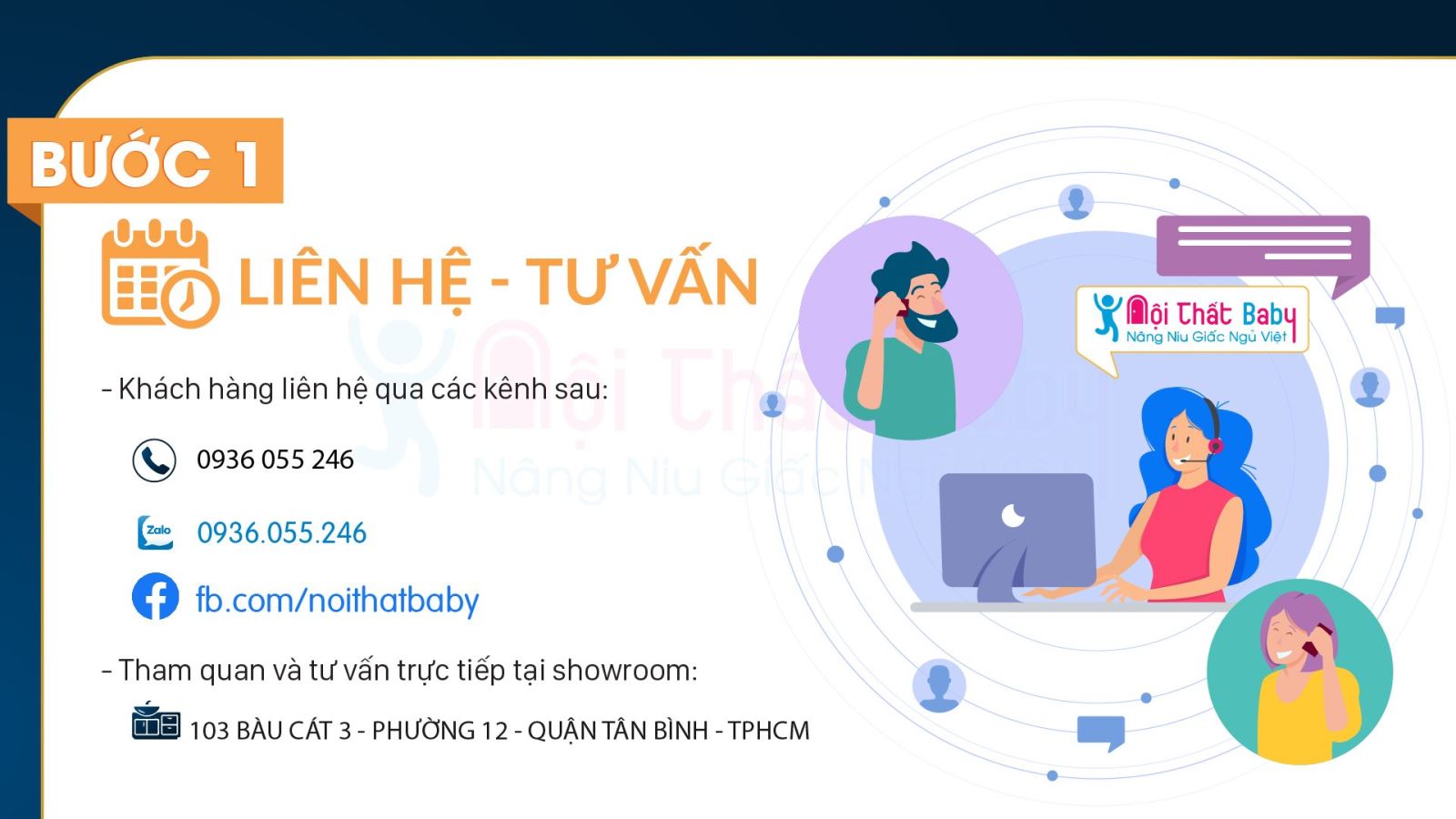 Quy trình dịch vụQuy trình dịch vụ Thiết Kế - Thi Công Nội Thất Baby Thiết Kế - Thi Công nội thất Nhà Bếp Xinh