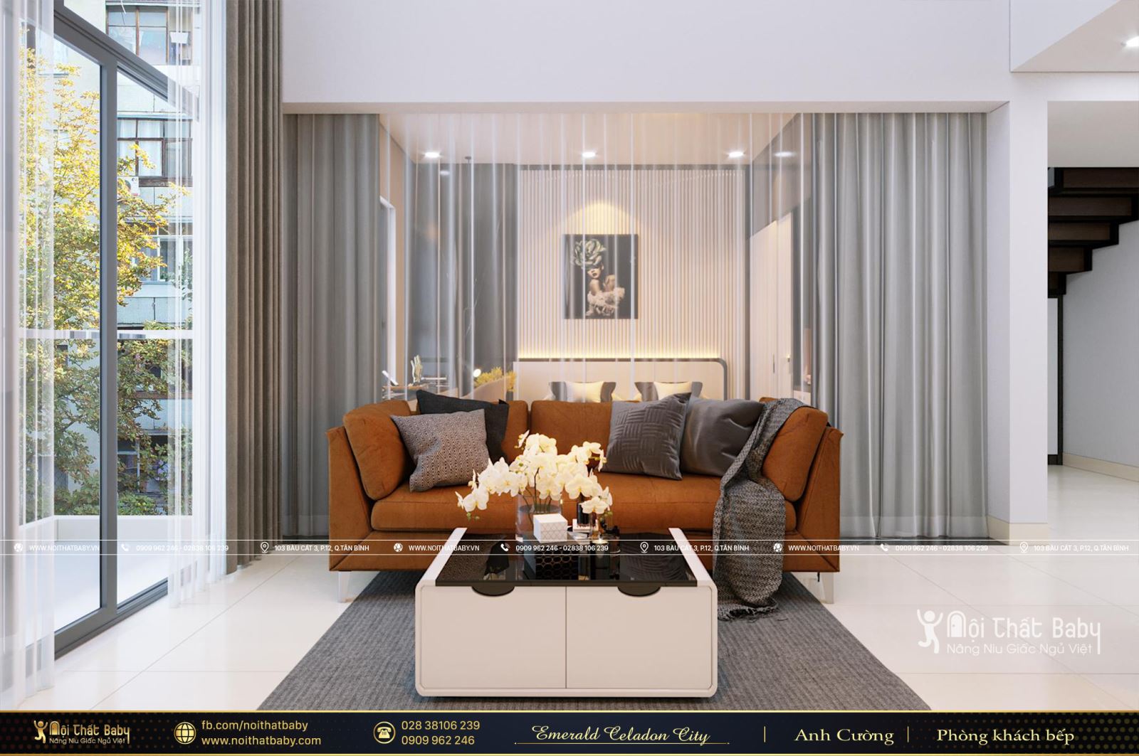 Tổng hợp các mẫu thiết kế nội thất Chung cư Emerald Celadon City