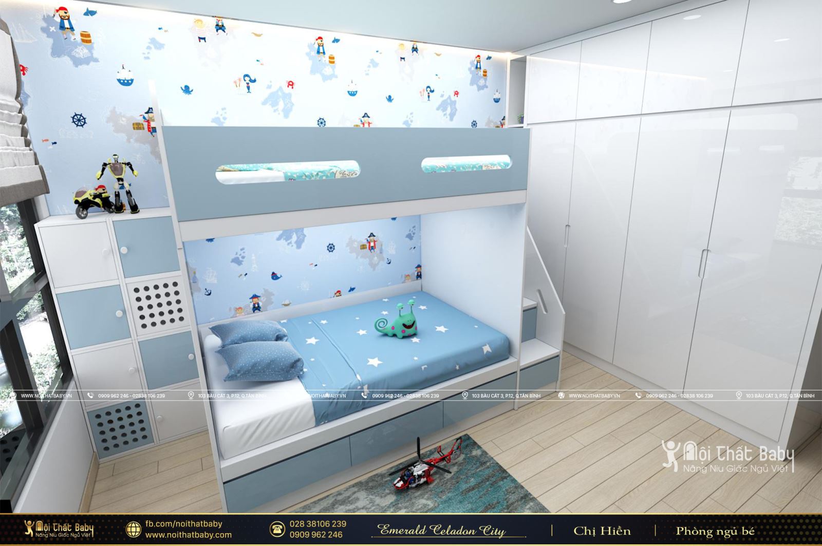 Tổng hợp các mẫu thiết kế nội thất Chung cư Emerald Celadon City