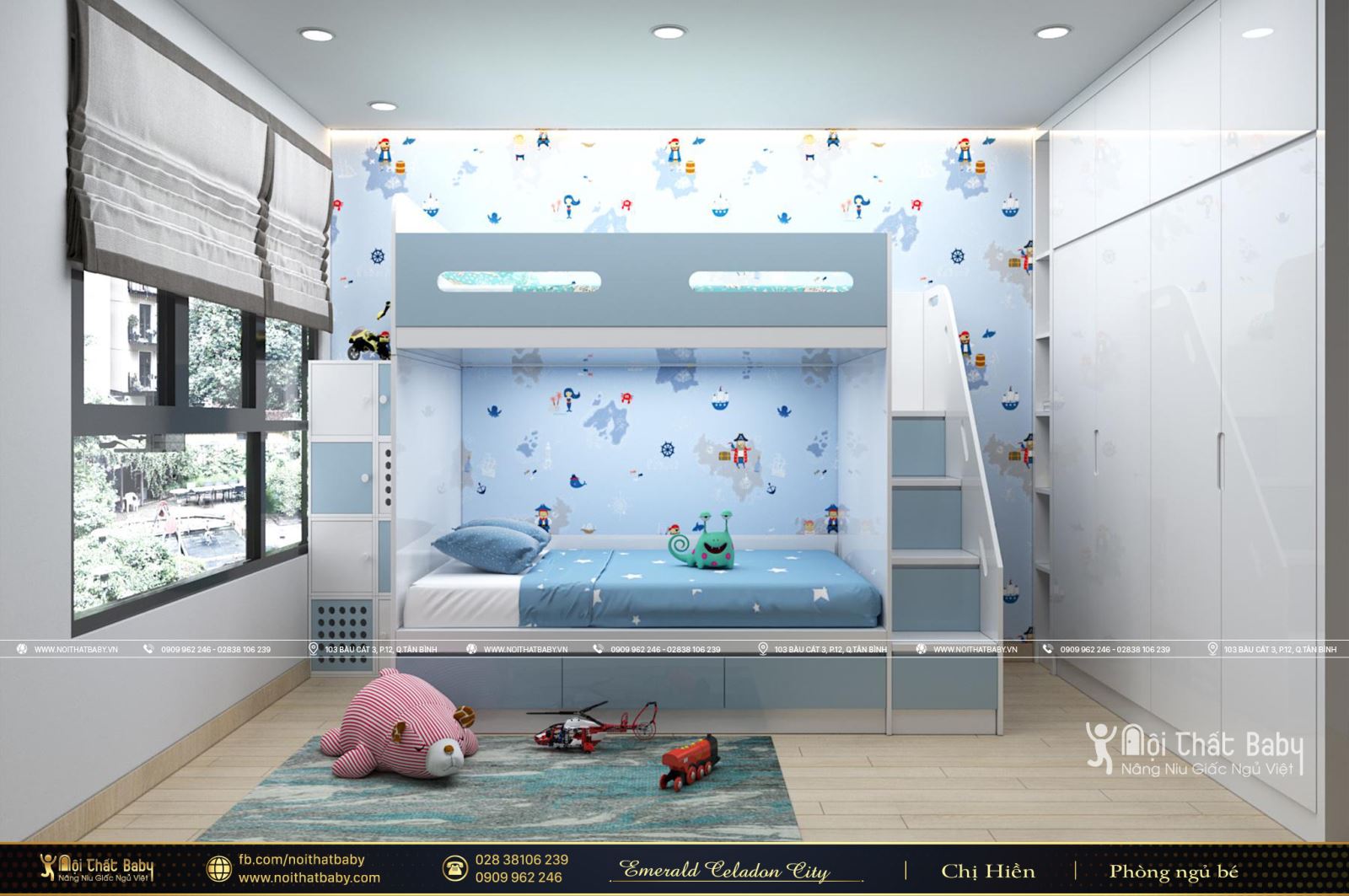 Tổng hợp các mẫu thiết kế nội thất Chung cư Emerald Celadon City
