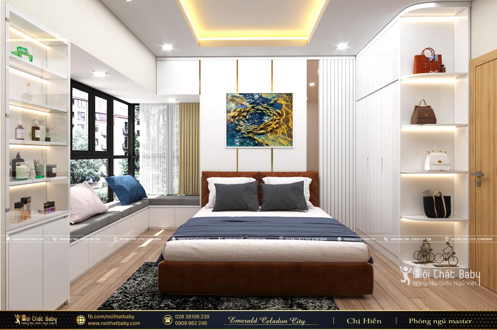 Tổng hợp các mẫu thiết kế nội thất Chung cư Emerald Celadon City