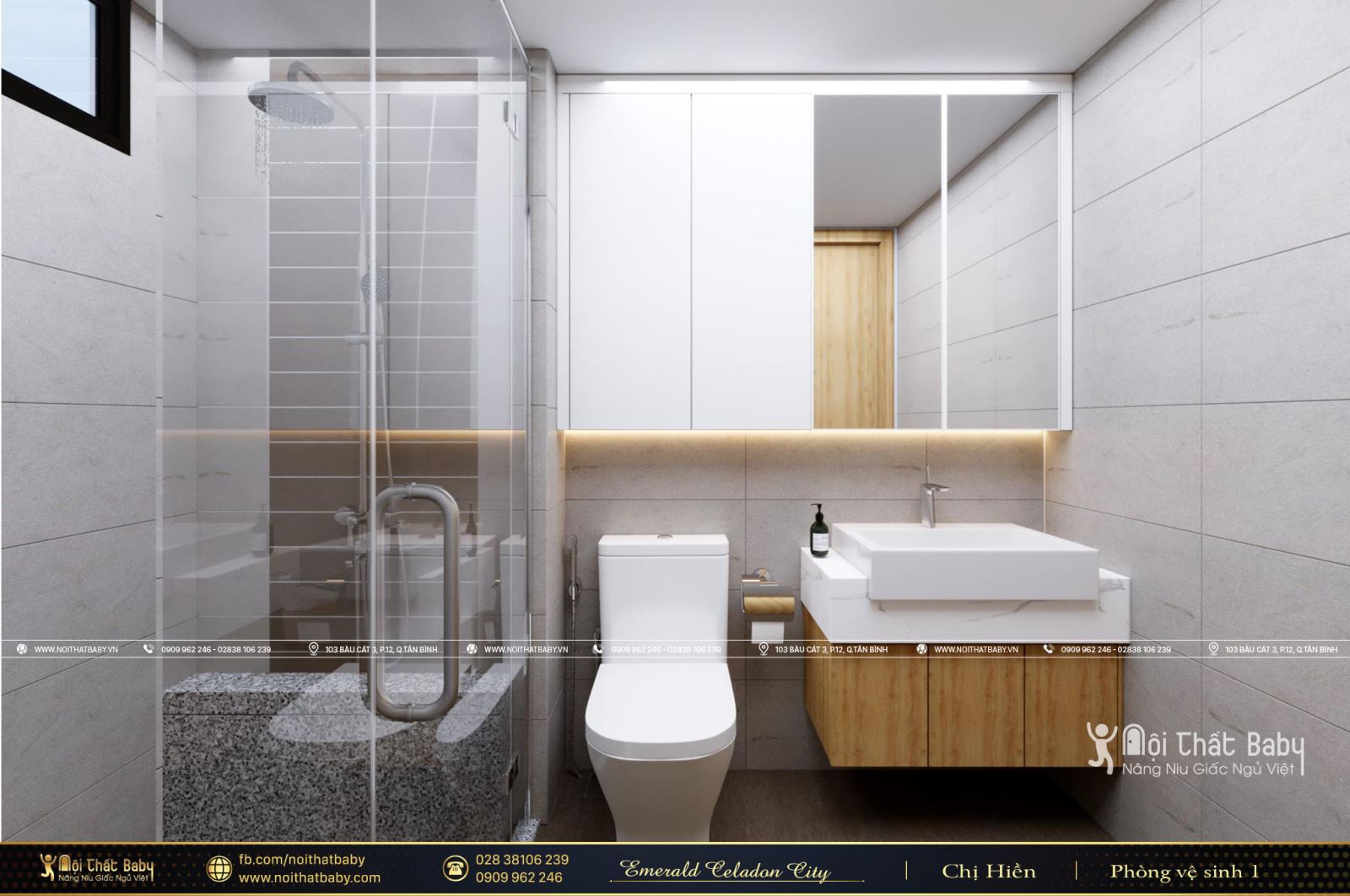 Tổng hợp các mẫu thiết kế nội thất Chung cư Emerald Celadon City