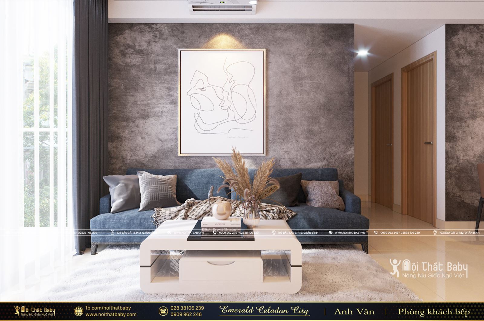 Tổng hợp các mẫu thiết kế nội thất Chung cư Emerald Celadon City
