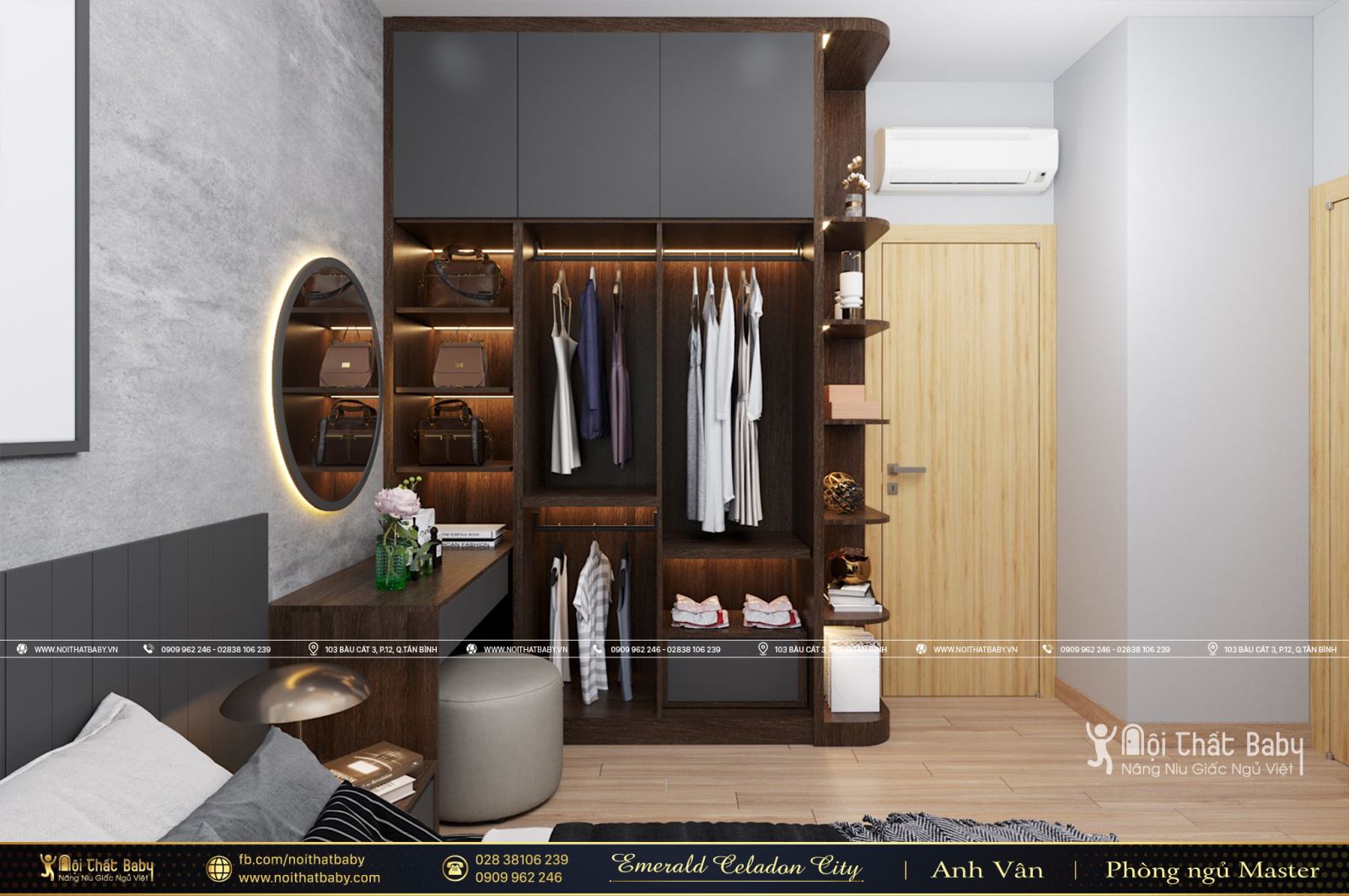 Tổng hợp các mẫu thiết kế nội thất Chung cư Emerald Celadon City