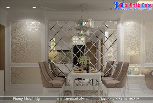 Thiết kế nội thất căn hộ Celadon City - Emerald 71m2