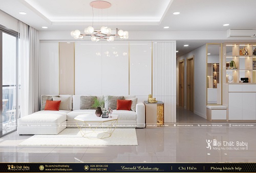 Thiết kế và thi công nội thất trọn gói uy tín - chất lượng tại Emerald Celadon City 104m2